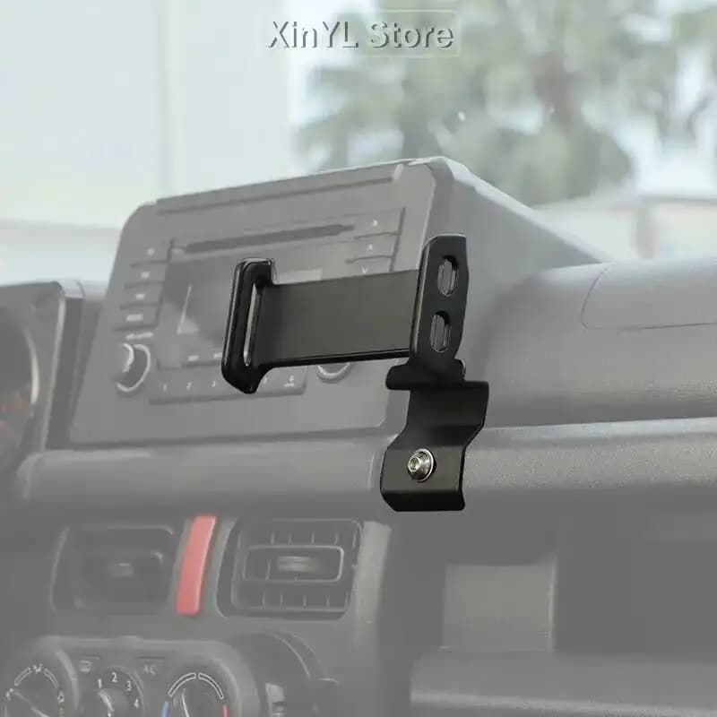 Supporto per Telefono e iPad da Auto, Staffa GPS per Suzuki Jimny dal 2019 in Poi, Accessori Interni Auto, Nero