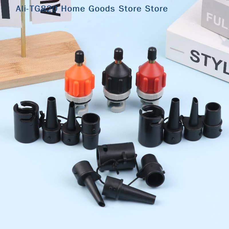 Adattatore Valvola Aria [TG820] per SUP, Pompa Gonfiabile, Kayak, Paddle Board - Kit Combinato Connettore Valvola Aria per Pneumatici