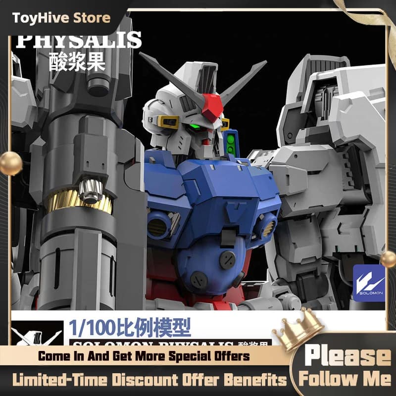 SOLOMON Physalis GP02 Scala 1/100 Kit Modello di Assemblaggio Mecha Scheletrico Multistrato Action Figure Giocattolo Regalo per Collezionisti