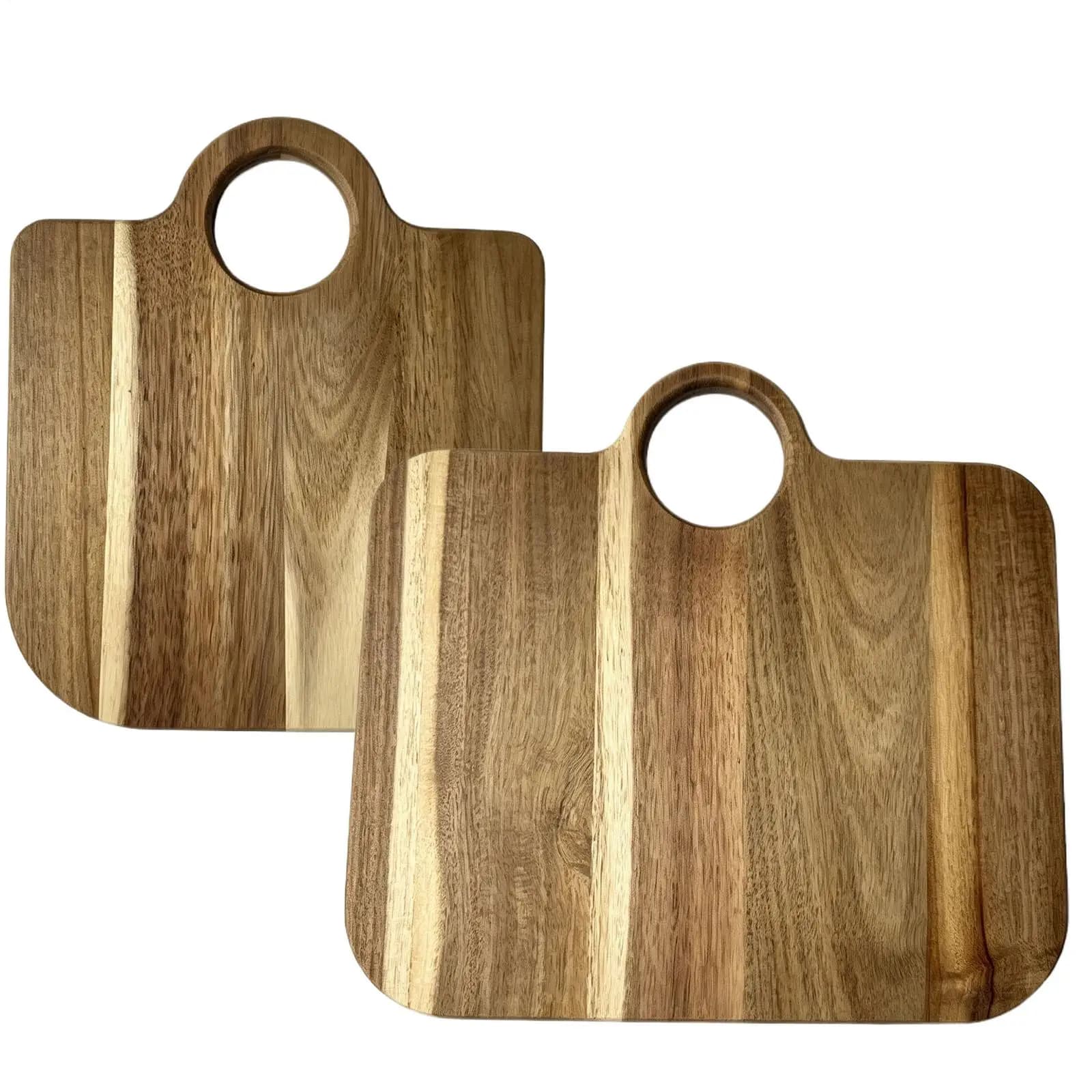 Basket Shaped Wooden Cutting Board Bag-shape Non-Slip Decorative Kitchen Cutting Boards For Cutting Meat, Vegetables, Cheese
