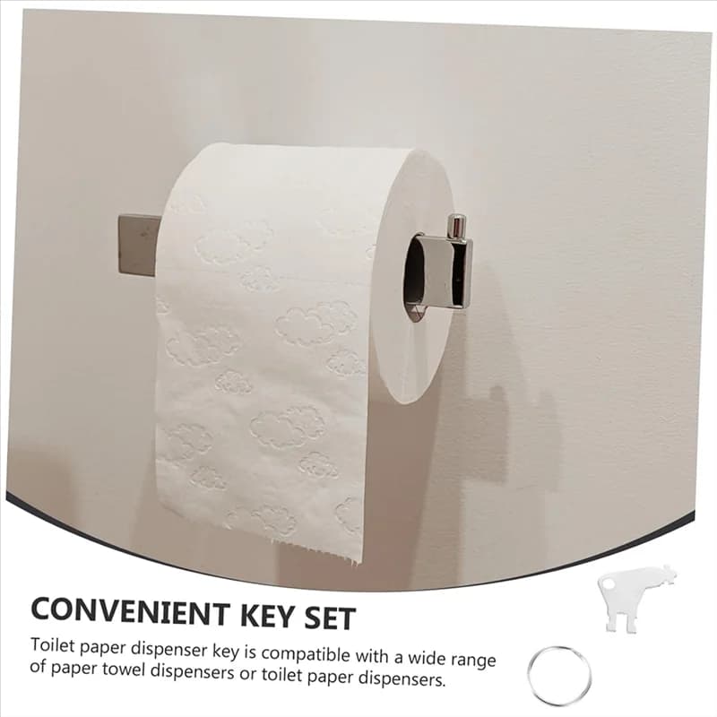 Promozione! 5 pezzi di asciugamani di carta chiave dispenser automatico di sapone per le mani dispenser di carta igienica chiave dispenser di asciugamani di carta chiave