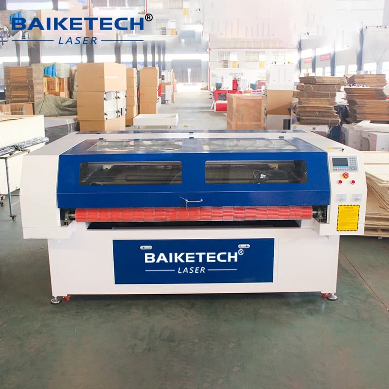 80W Hermetic CO2 Glass Tube Laser Cutting Engraving Machine 1600*1000mm Working Area Water‑Cooled Acrylic LGP Perspex Engraver C