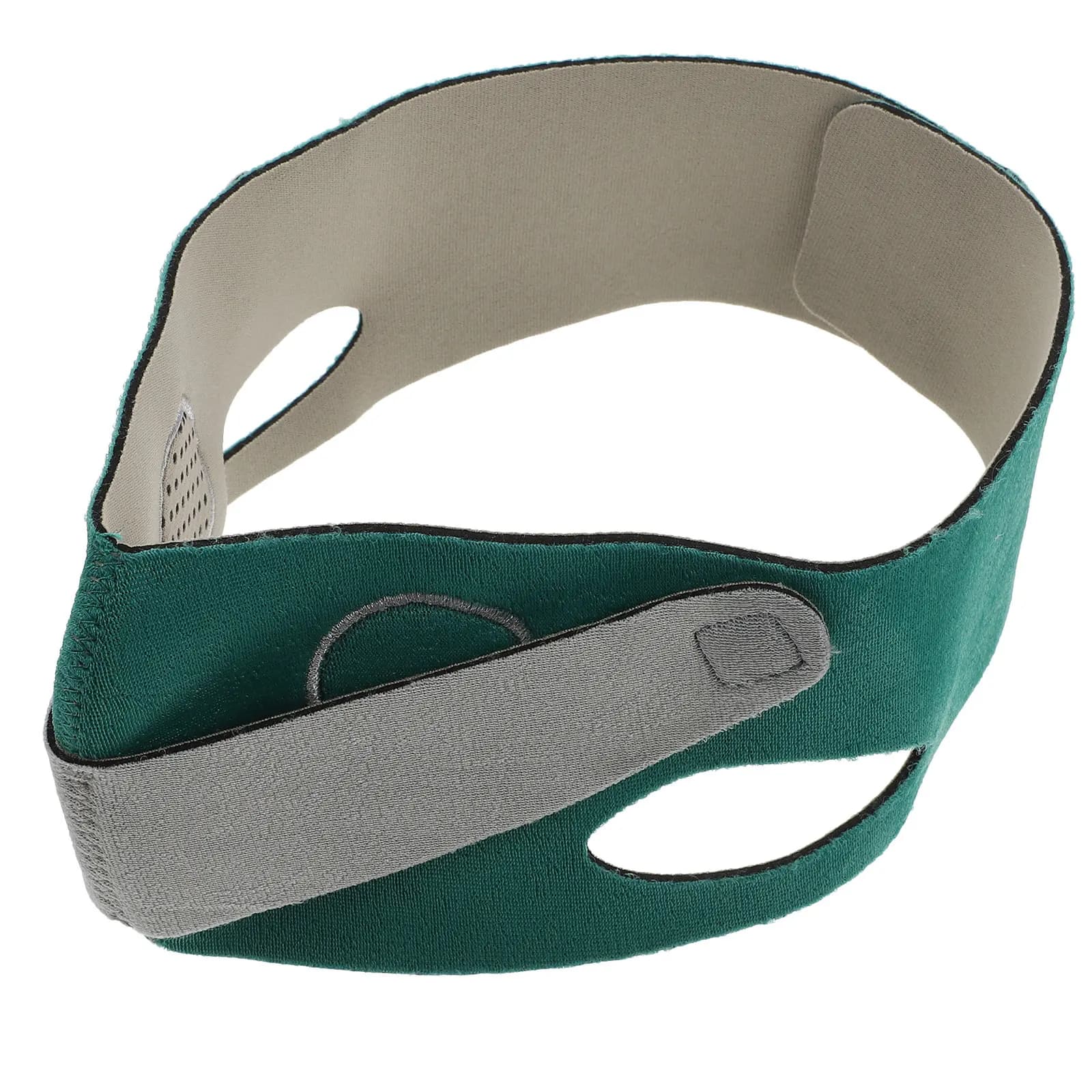 1 Pezzo Maschera Elastica Traspirante per Snellire il Viso, Riduzione del Doppio Mento, Rimodellamento del Contorno Facciale, Fascia per il Mento Riutilizzabile, Cintura Lifting Viso