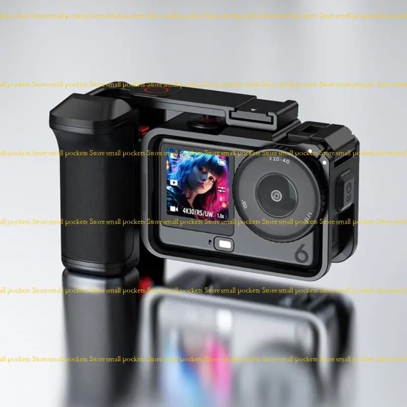 R1WD Street Shoots Grip for Action 6 cameras with Cold Shoe and Quick Removal