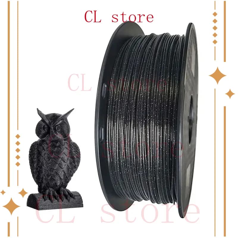 3D Printer Filament PLA Shimmer sparkles 1,75 mm 1 kg bright 3D printing material sparkling plastic PLA sparkling