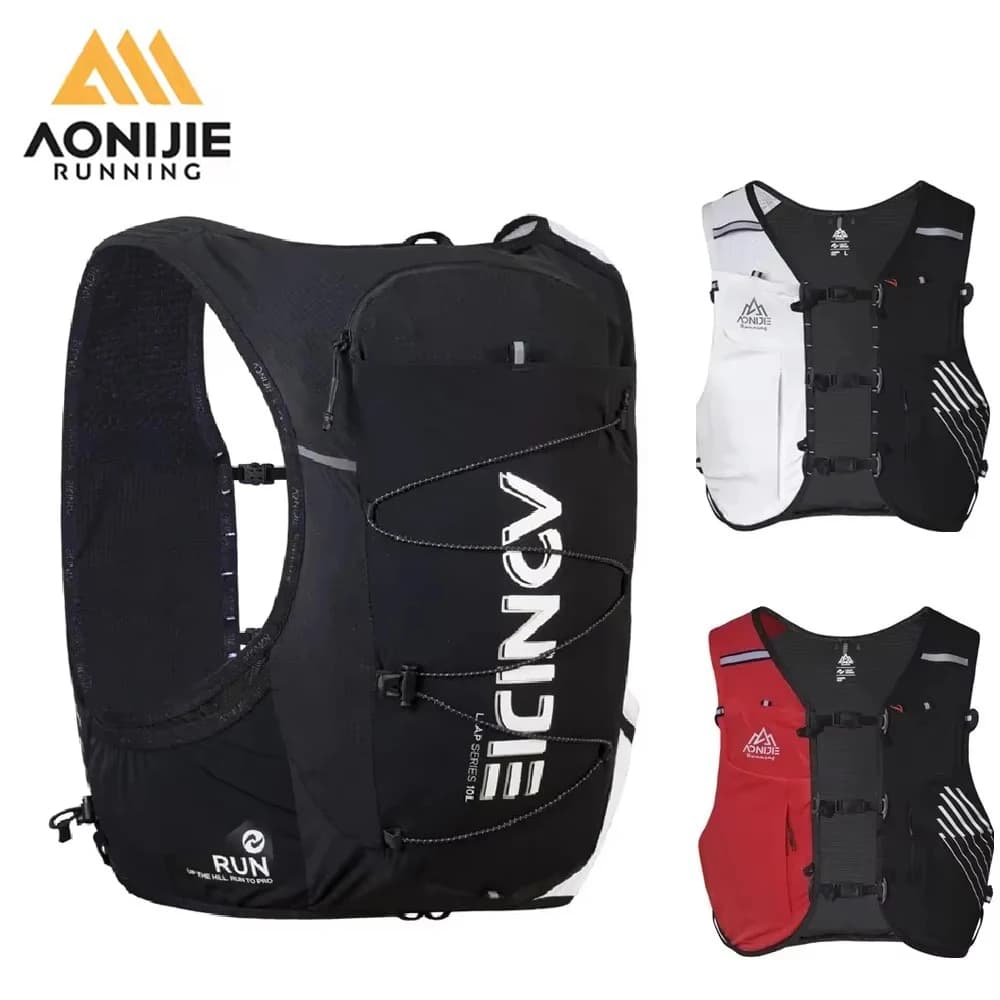 AONIJIE C9116 Running Moisturizing vest backpack 10 liters light for off-road climbing Backpack Woman Man Cycling bag