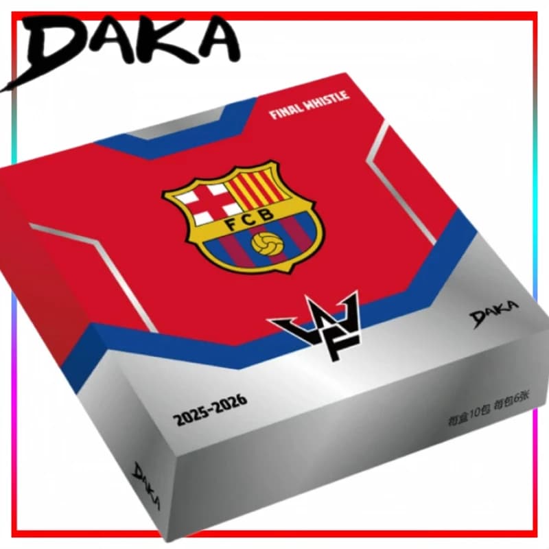 2025-2026 Official DAKA Star Soccer Card Lamine Yamal Football Trading Card Fan Collection Series Desktop Display Holiday Gift