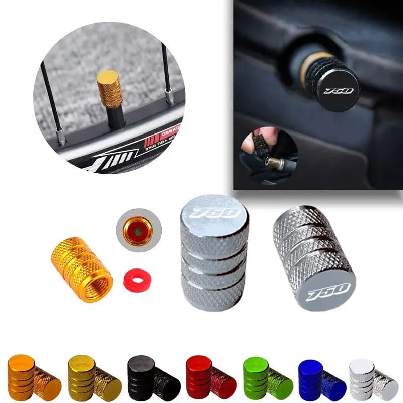 Tappi Valvola Universali in Alluminio per Honda Forza750 NSS 750 Forza 350 NSS350 Forza 250 300, per Auto, Moto e Biciclette
