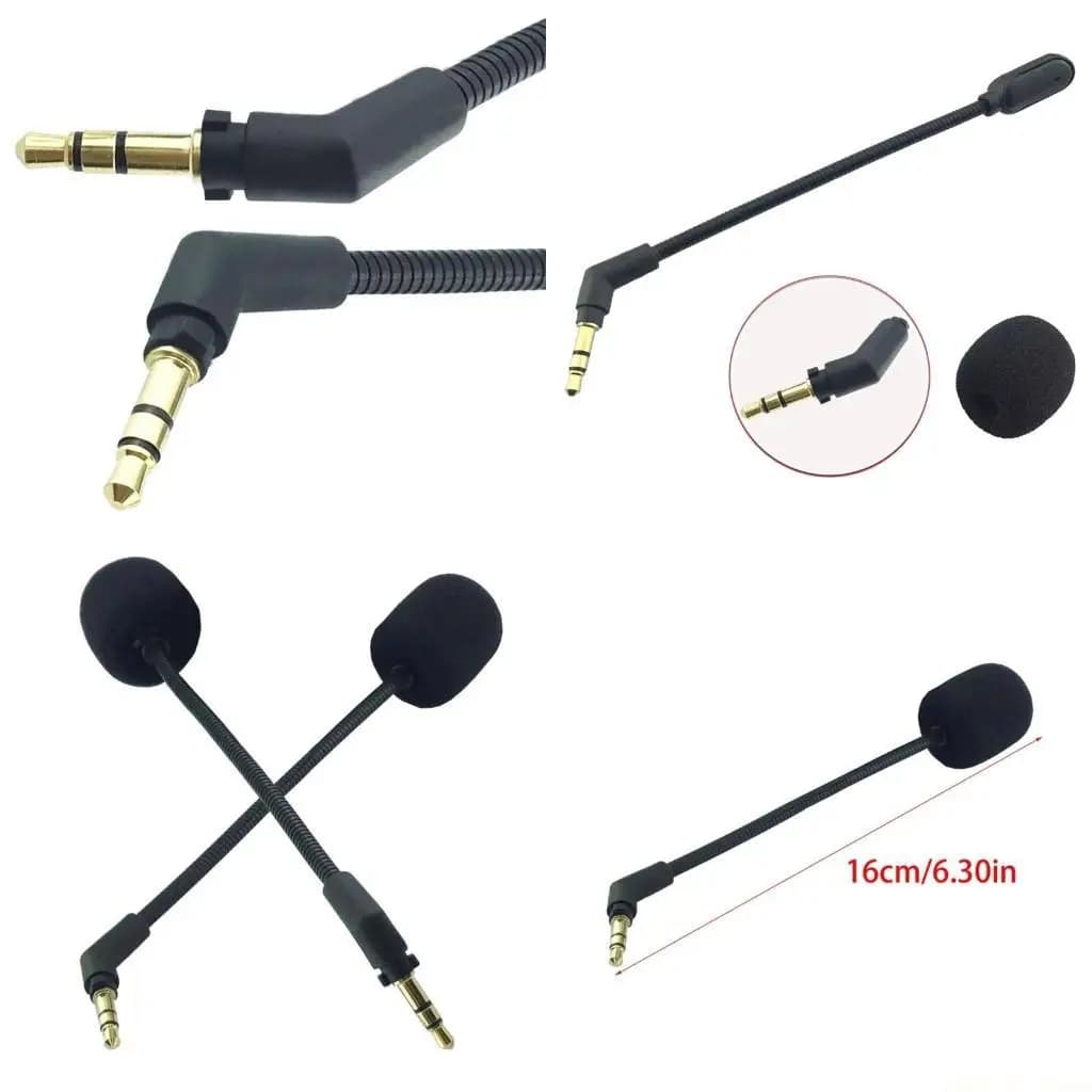 M5TD Microphone Replacement for HECATE G33BT G4S 3.5mm Headphone Microphone