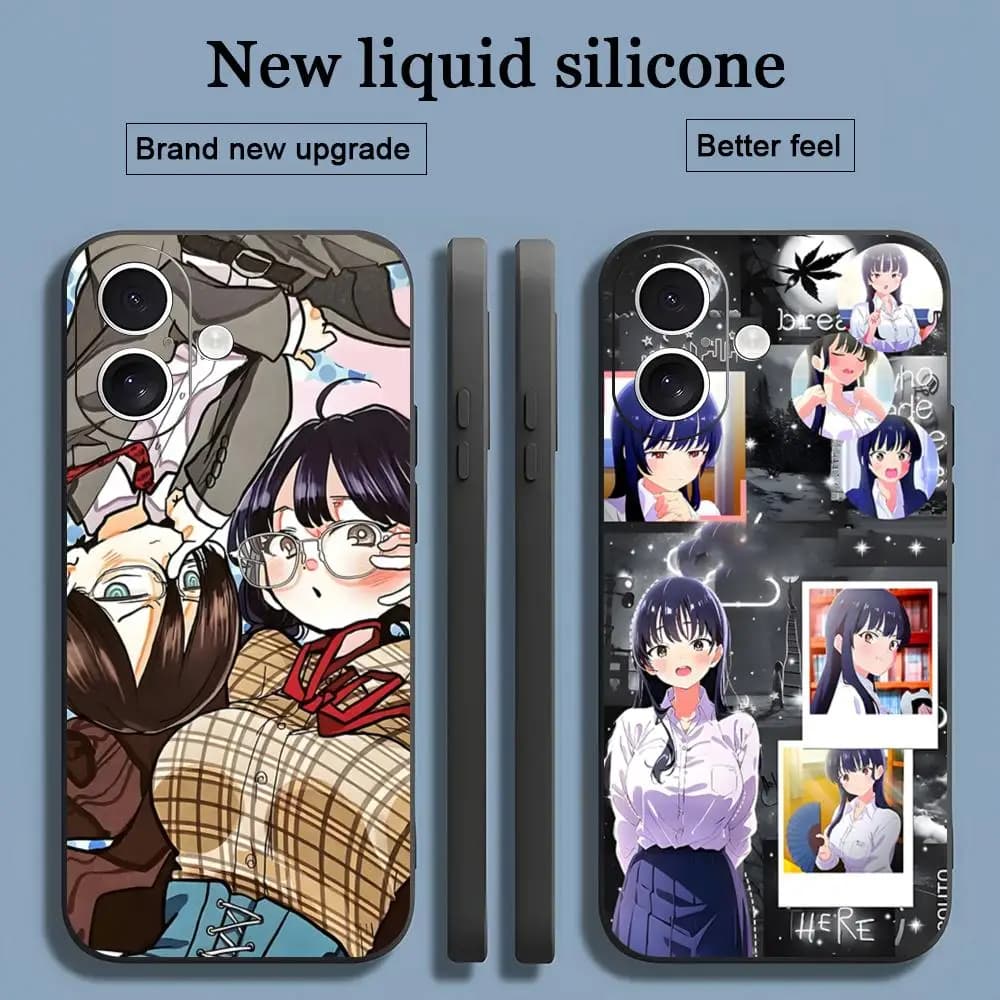 Phone Case For iPhone 17 16 15 14 13 12 11 Anna X XR XS 8 Plus Hot Mini Pro Yamada Max Soft black Shockproof Anime Cover