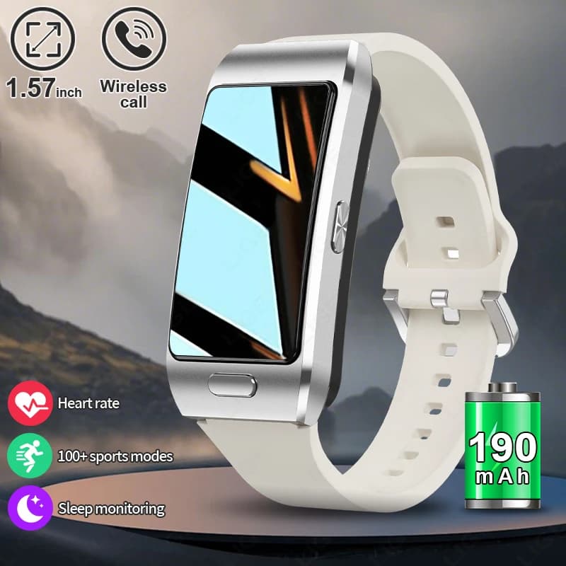 Nuovo Smartwatch LIGE 2 in 1 da uomo con auricolari, smartwatch con auricolari TWS Bluetooth, musica, monitoraggio della frequenza cardiaca, monitoraggio della salute, smartwatch sportivo