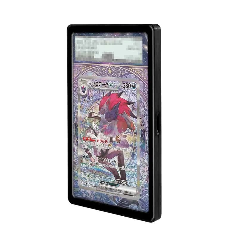Espositore per Carte M2A Mega Dream EX N's Zoroark ex Expand, Charm Anime Game, Merchandise Collezionabile Fatto a Mano in Acrilico, Giocattolo Fai-da-Te, Regalo