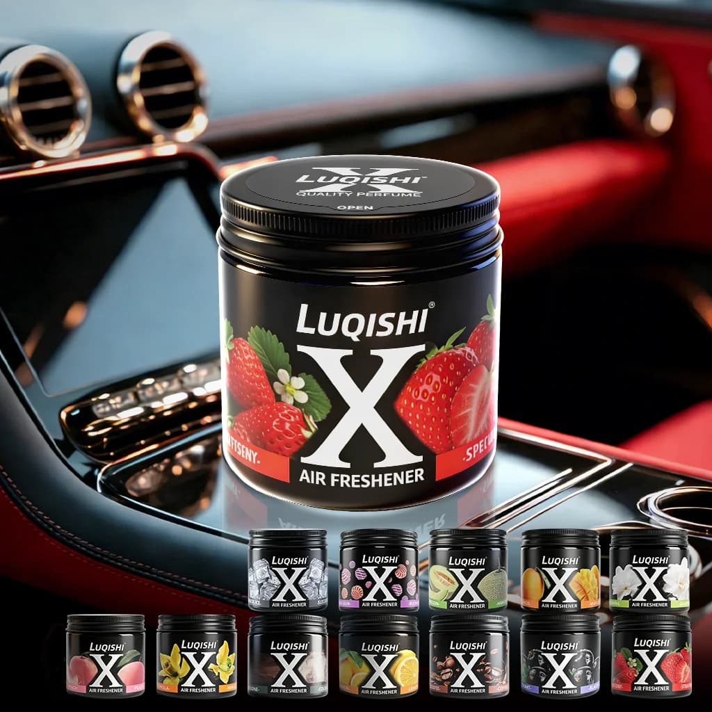 Profumatore per Auto, Fragranza a Lunga Durata, Accessorio per Interni, Profumo Solido, Deodorante per Auto, Fragranza Rinfrescante