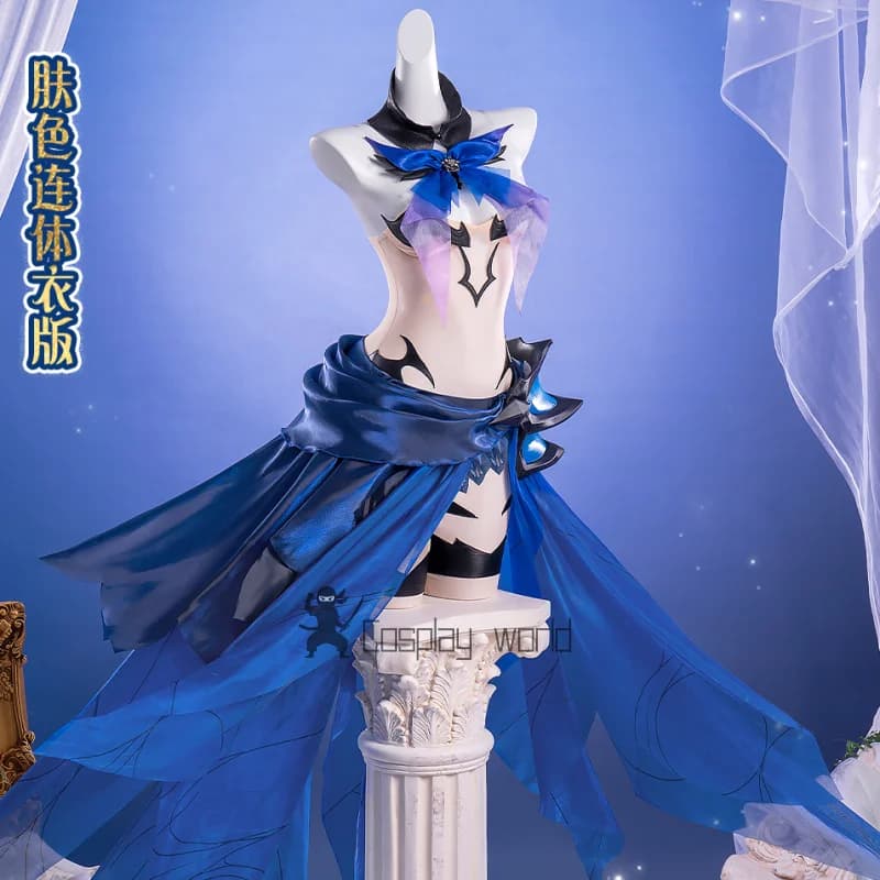 Anime DATE A LIVE Costume Cosplay donna Tobiichi Origami Diavolo Tuta sexy Abito coda Adesivo tatuaggio Uniforme Abito di Halloween