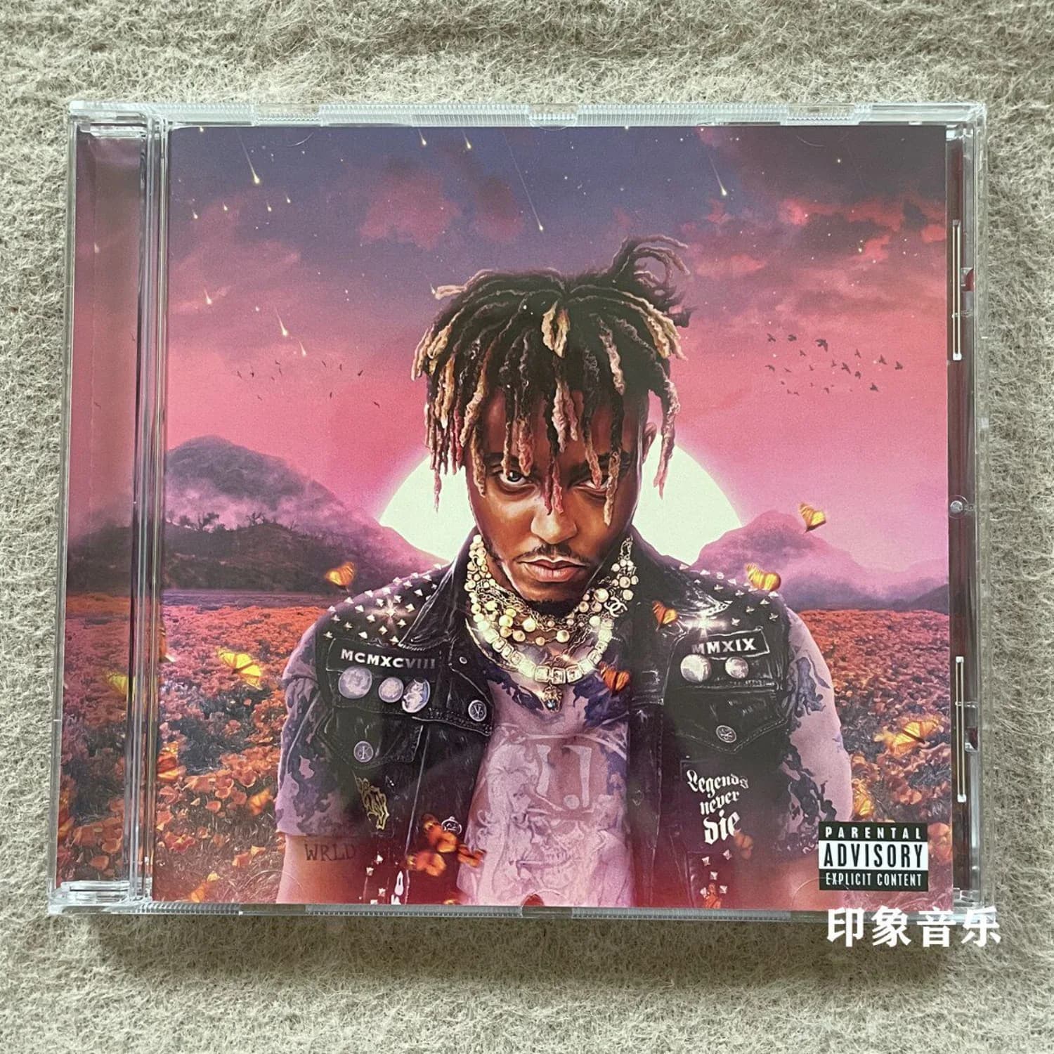 Raro CD Audio Sigillato Juice WRLD Emo Rap Melodic Hip Hop Trap, Suono Digitale Nitido, Oggetto da Collezione per Fan, Decorazione Artistica per la Casa