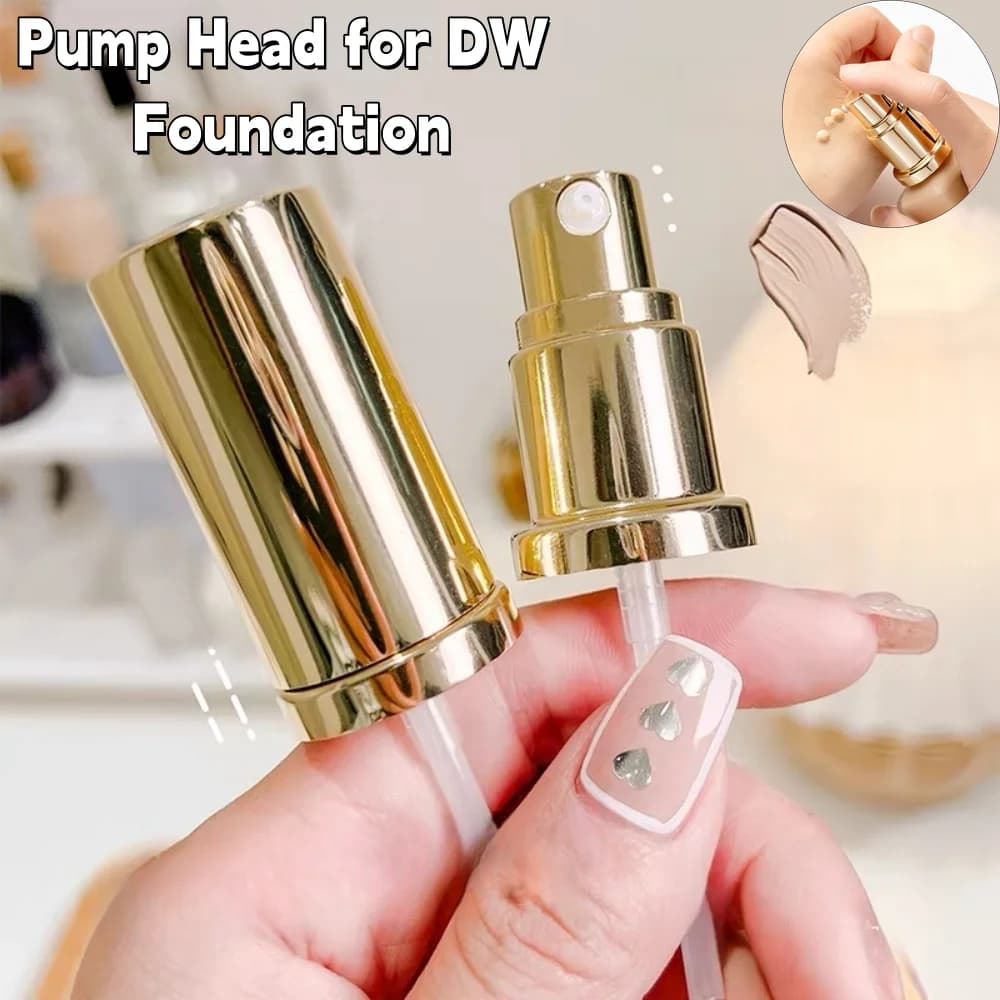 Double wear light pump dispenser pump head for DW liquid foundation pump replacement for Estée Lauder DW Foundation 30ML