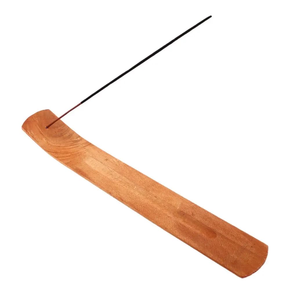 Elegant Creative Traditional Design Wood Chip Pinewood Retro Incense Tray Incense Stick Holder ncense Board Incense Socket