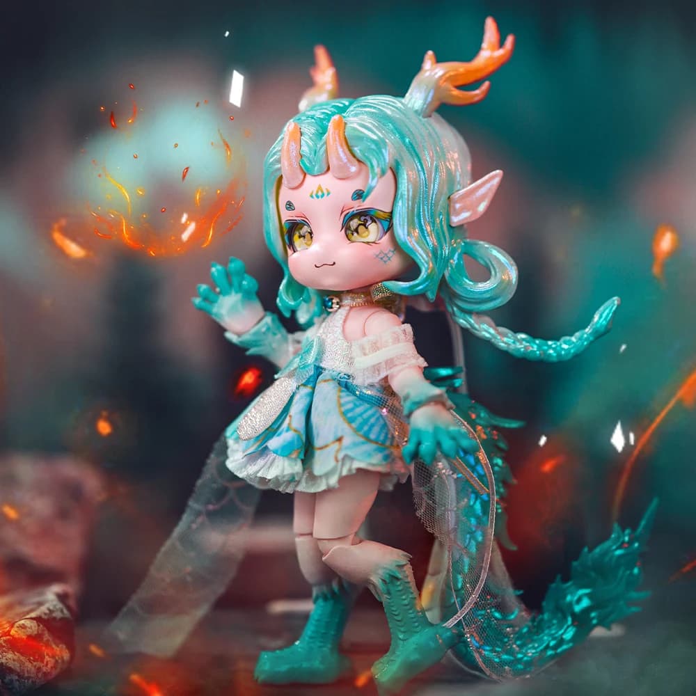 Antica Bestia Bambola Maytree 1/8 BJD 14 cm OB11 Corpo Animale Da Collezione Carino Animale Stile Kawaii Giocattolo Figure Regalo Di Compleanno per I Bambini