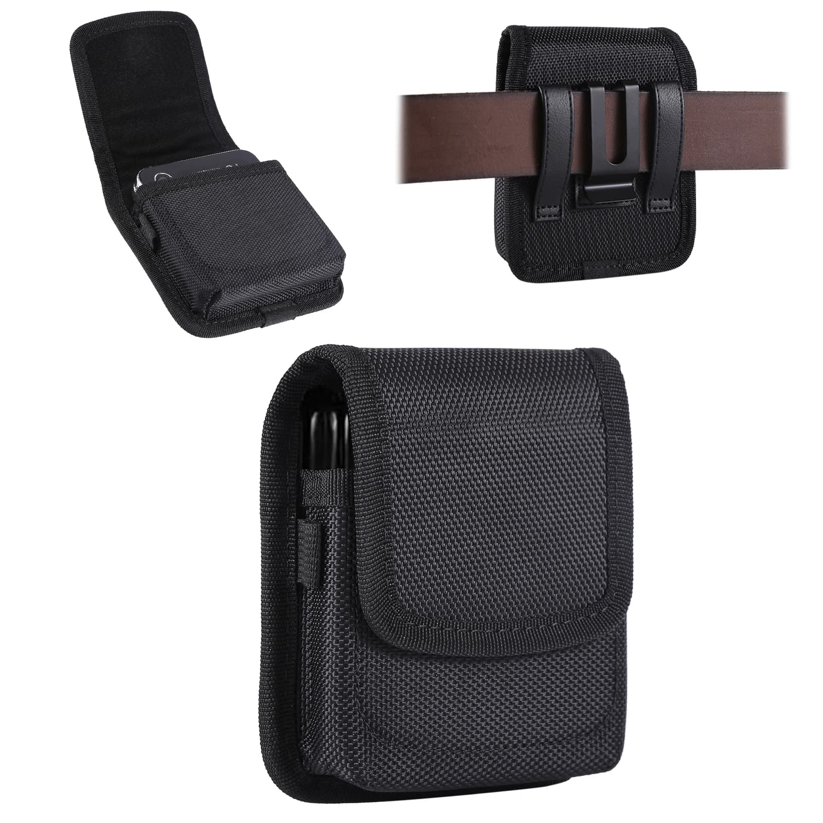 Custodia per fondina in vita con custodia per telefono con clip da cintura per Samsung Z Flip 6 5 4 3 2, Motorola Razr/50/40 Ultra