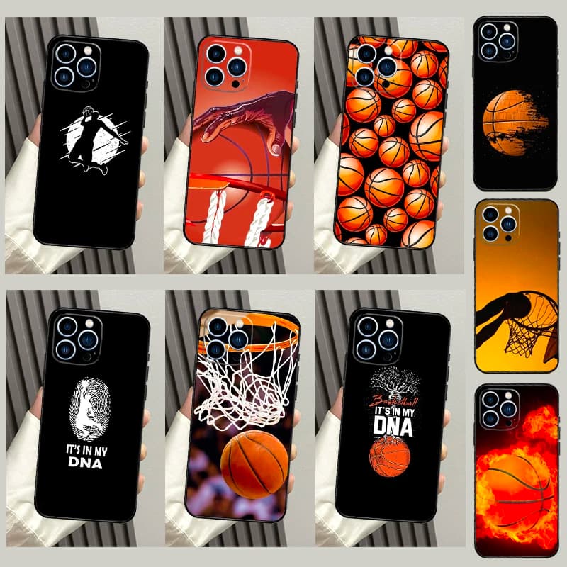 Basketball Basket Sport Case For Xiaomi Redmi Note 14 13 12 11 10 Pro 10S 11S 12S Redmi 15C 14C 13C 10C 12C 15 Funda