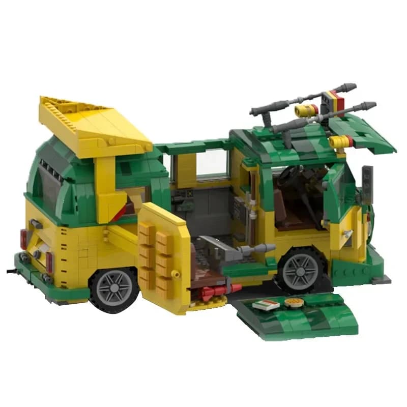 Building Block MOC-152142 Super Party Car Model Toy Assembly 1482PCS Giocattolo educativo per adulti e bambini Regalo di compleanno e Natale