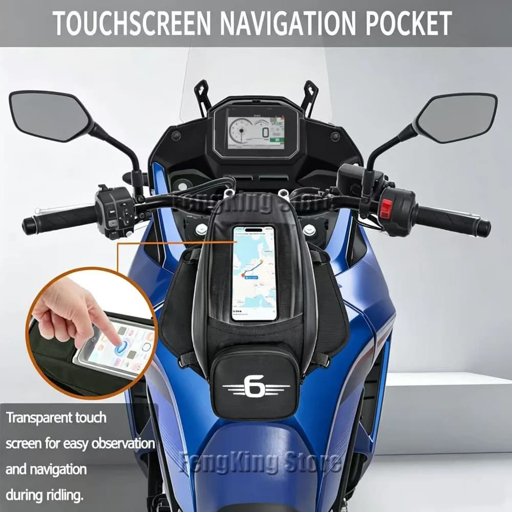 Motorcycle Fuel Tank Navigation Bag Waterproof Large Capacity Luggage For K1600 GT GTL Exclusive K1600GT Rock Fan