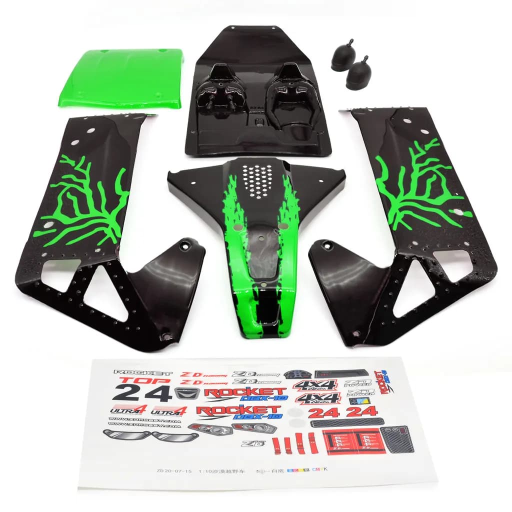 Nuovo kit carrozzeria RC 7534 7535 7536 7537 per ZD Racing DBX-10 DBX10 1/10 RC Car Upgrade Parts Accessori di ricambio,4