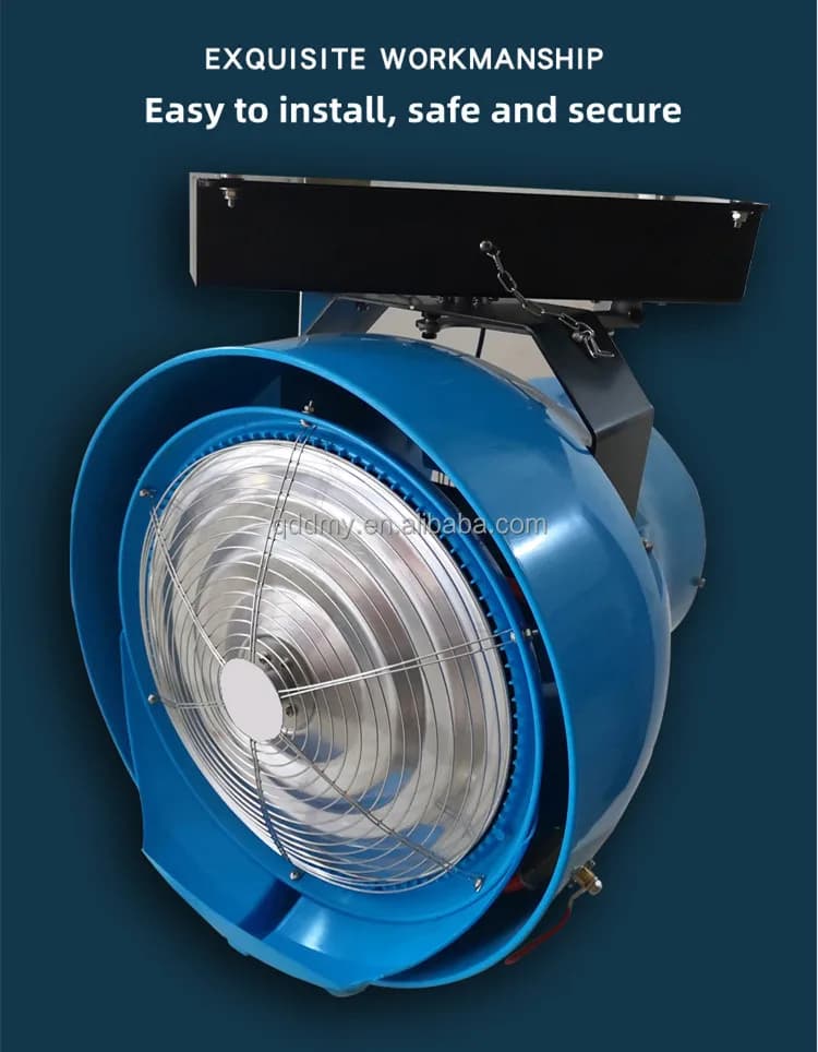 Sistema di Nebulizzazione Agricola, Ventilatore Nebulizzatore Elettrico, Umidificatore per Allevamenti Avicoli, Serre, Ristoranti, Nuovo e Usato