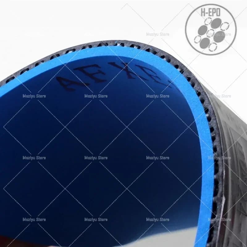 DHS Provincial Version Blue Sponge Hurricane 3 Table Tennis Rubber Sheet 38° 39° with 2.15mm 2.2mm Ping Pong Racket Coverings