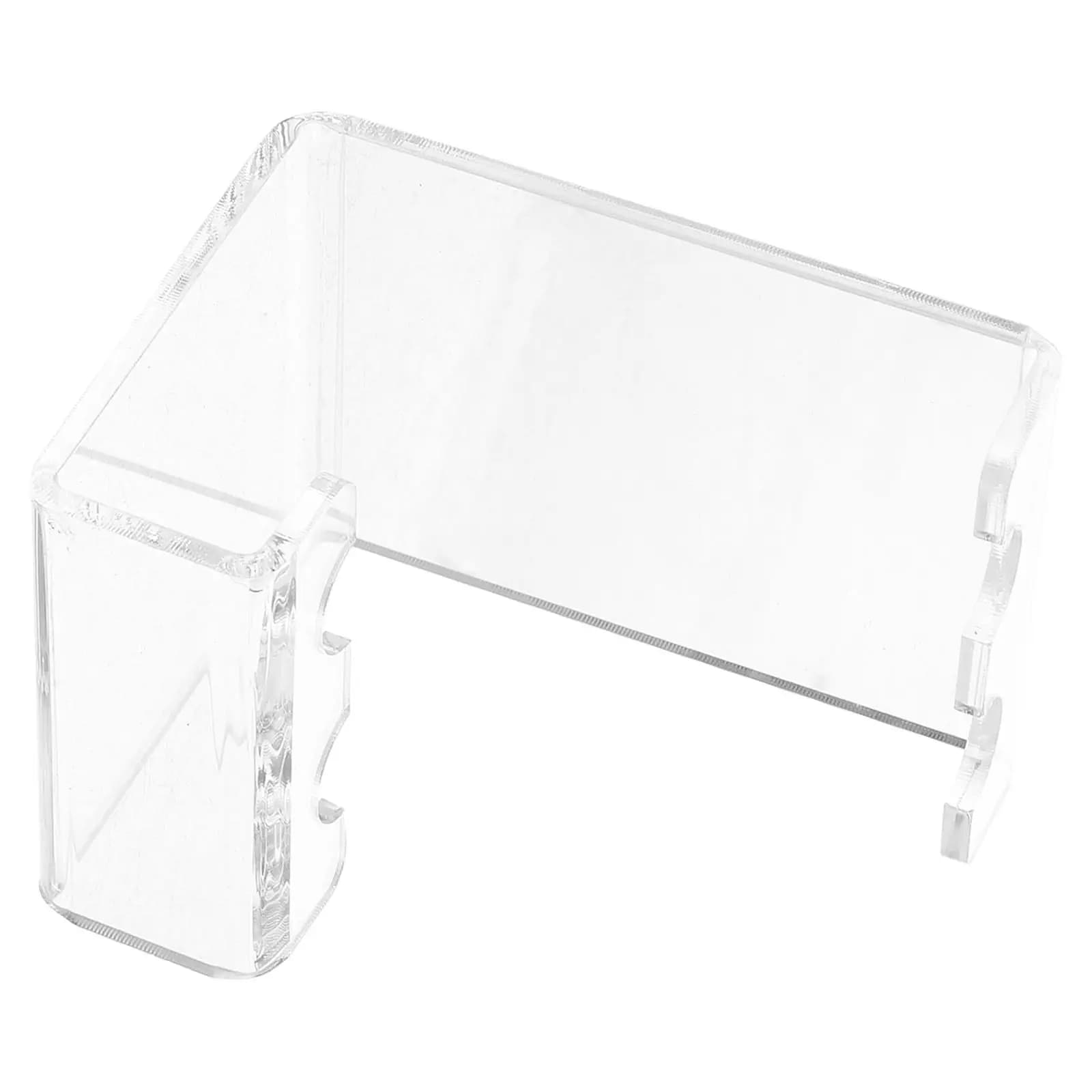 1Pcs Transparent Acrylic Pen Stand Desktop Display Rack for Pens Pencils Coins Eyebrow Pencils Storage