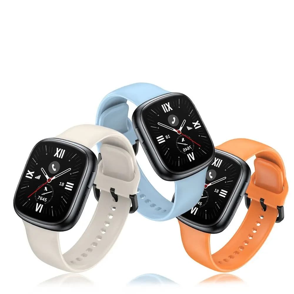 Nuovo cinturino in silicone di ricambio per cinturino per orologio intelligente, accessori per cinturino per orologio intelligente Honor Watch 4