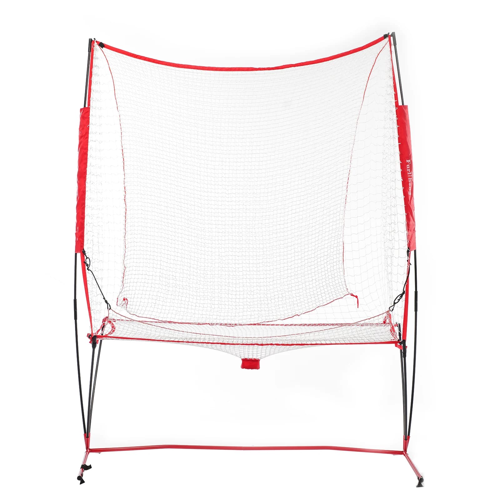 Baseball Tennis Ball Recycling Net, 6x7ft, Portable Polyester Net, Fiberglass Frame, Easy Setup, Durable Sports Equipment