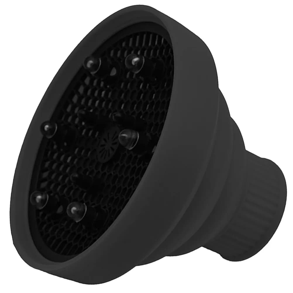 Diffusore Universale in Silicone per Asciugacapelli, Distribuisce il Calore Uniformemente, Protegge i Capelli, Riduce l'Effetto Crespo, Styling Rapido