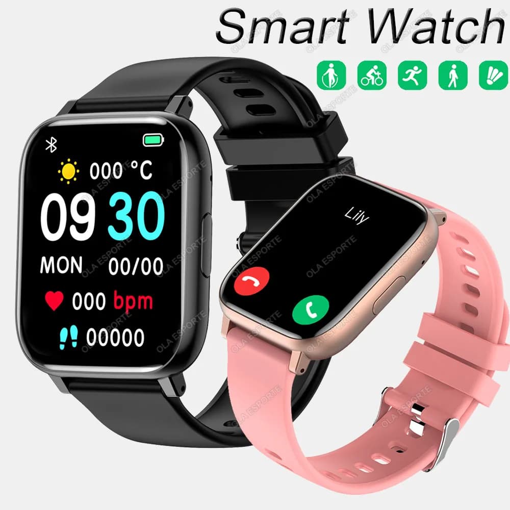 New For Android Smart Watch Men Women Bluetooth Call Heart Rate Sleep Monitoring Smartwatch GPS Sport Tracker Waterproof Watches