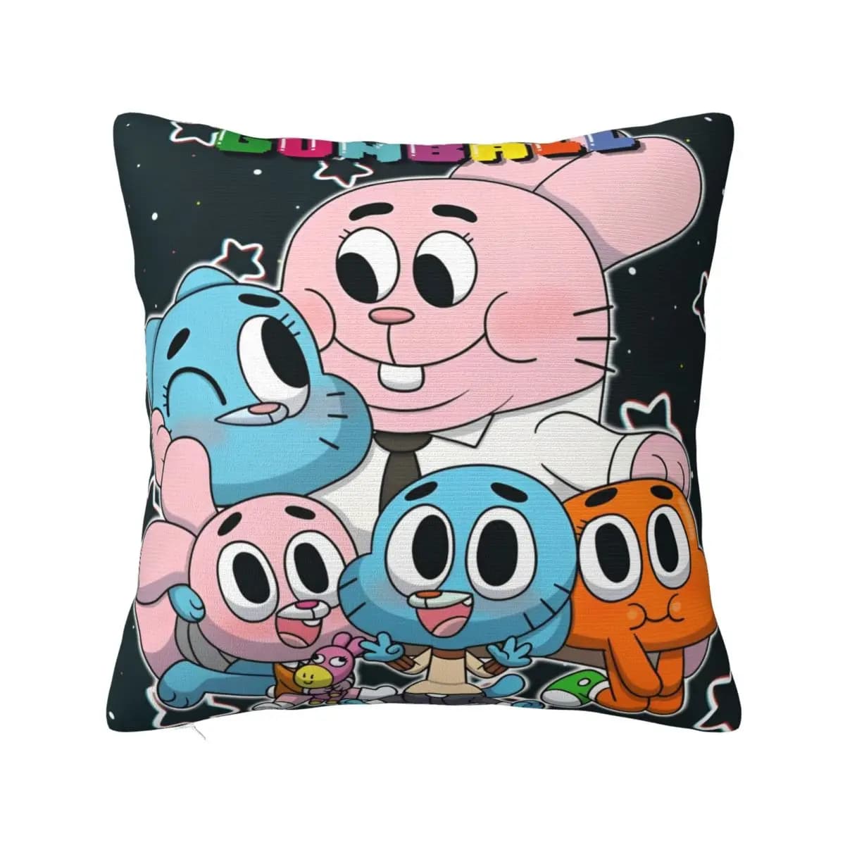 Fodera per cuscino da gioco Gumballs Fodera per cuscino decorativa con cerniera creativa per la casa 45 * 45 cm