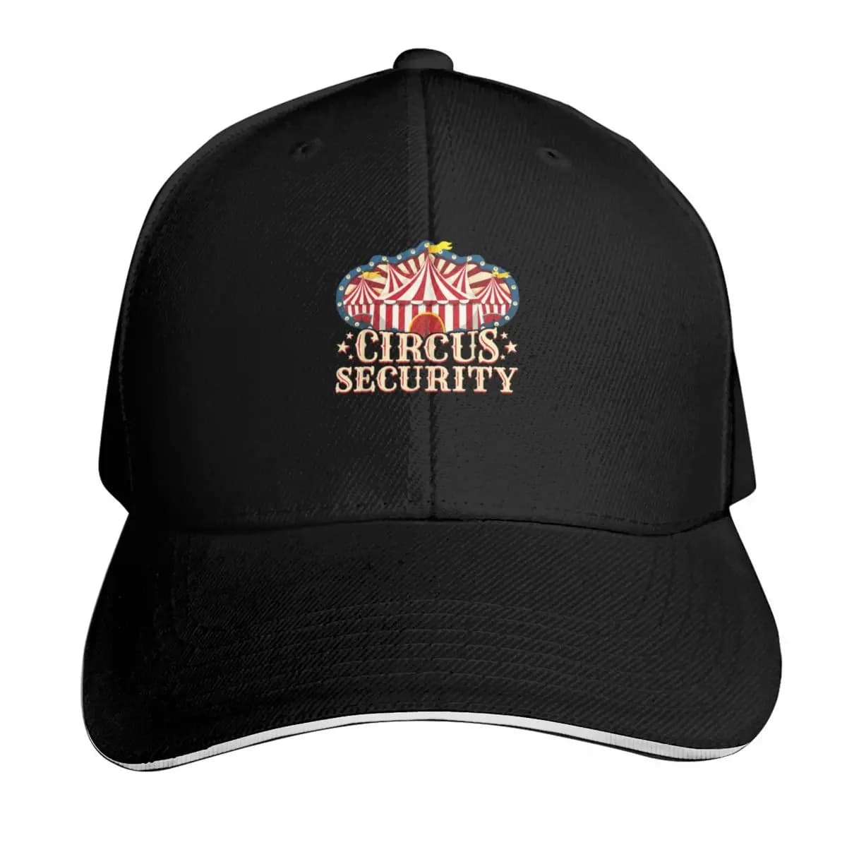 Circus Security Baseball Cap Icon Ball Cap Mountaineering New In Hat Golf Men Women's
