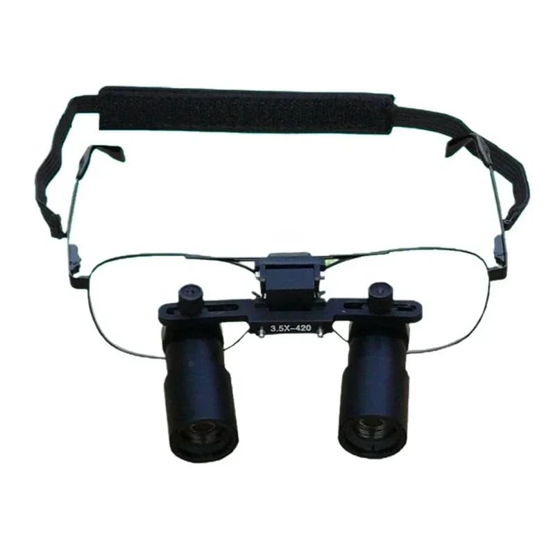 Lente d'ingrandimento dentale binoculare stile Keplerian 3X 4X 5X 6X 7X Lenti d'ingrandimento chirurgiche mediche Microscopio ORL Lente d'ingrandimento 3.5X 4.5X 5.5X