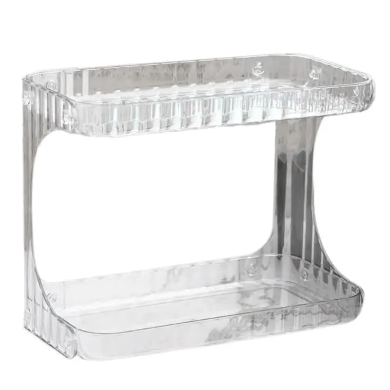 AC62-Bathroom Storage Rack Double-Layer Cosmetic Storage Box Hand Washing Stand Desktop Skin Care Products Display Stand