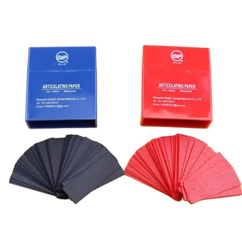 300 sheets of paper for dental articulation strips for dental laboratory products dental care tools for whitening material