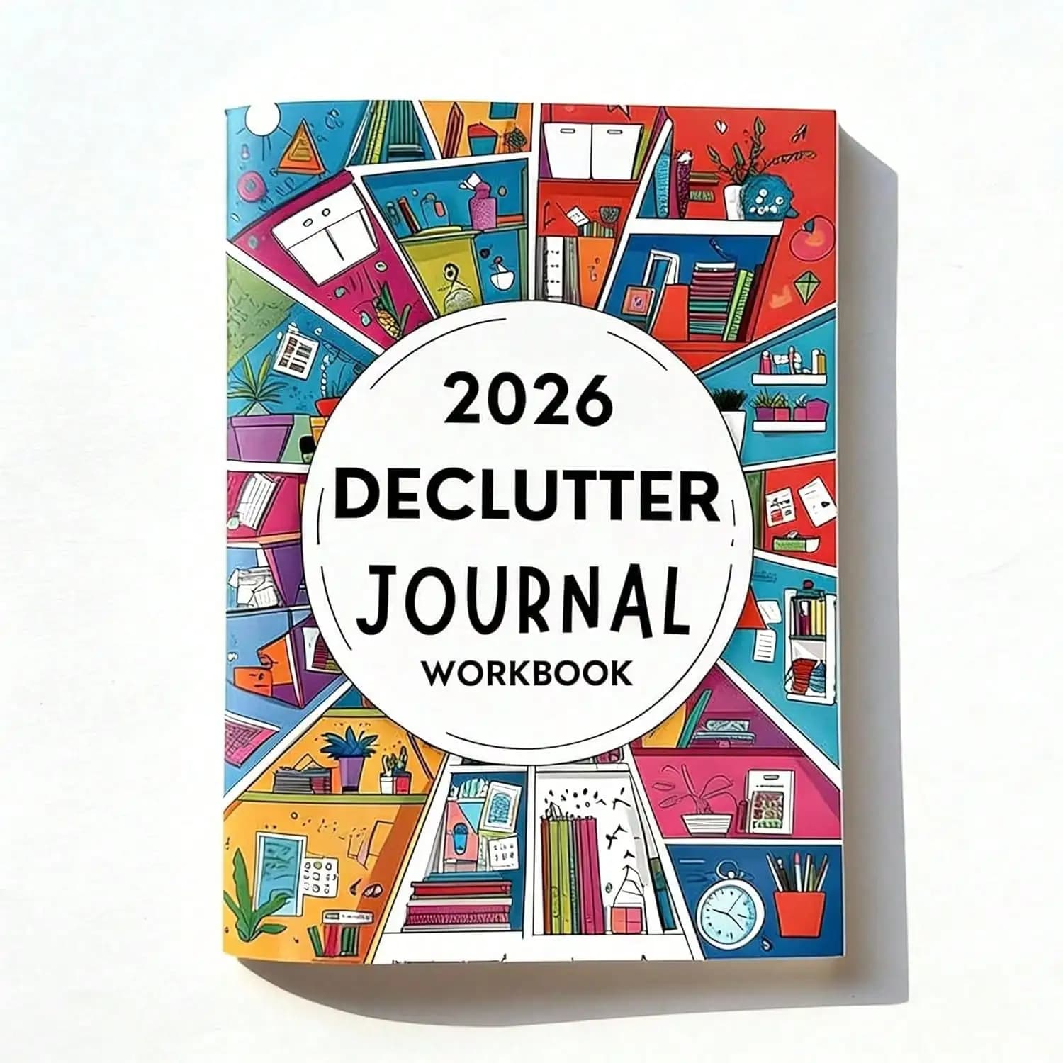 2026 Planner per declutter e organizzare: quaderno di esercizi per la casa, la famiglia e la vita personale