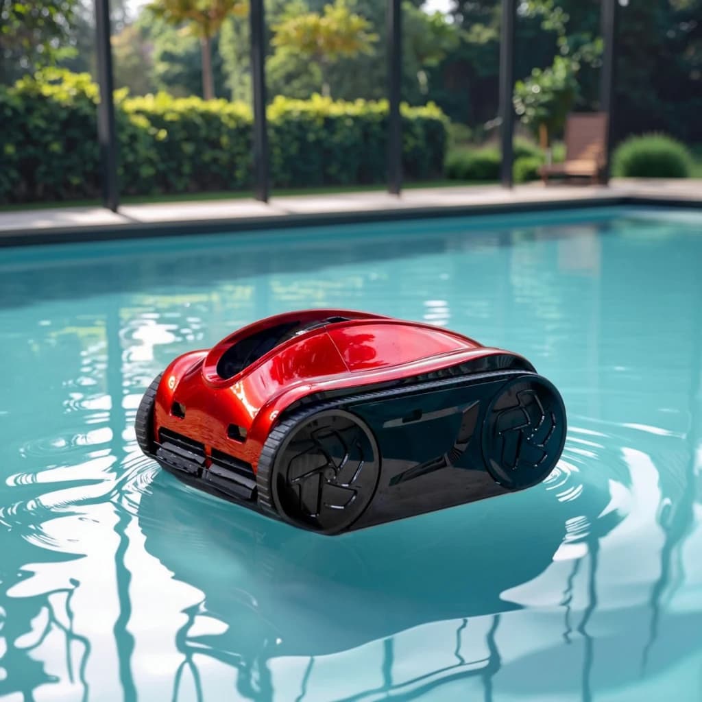 Aspirapolvere elettrico per piscina ricaricabile senza fili - Robot per la pulizia automatica della piscina wireless intelligente per la pulizia della piscina pubblica