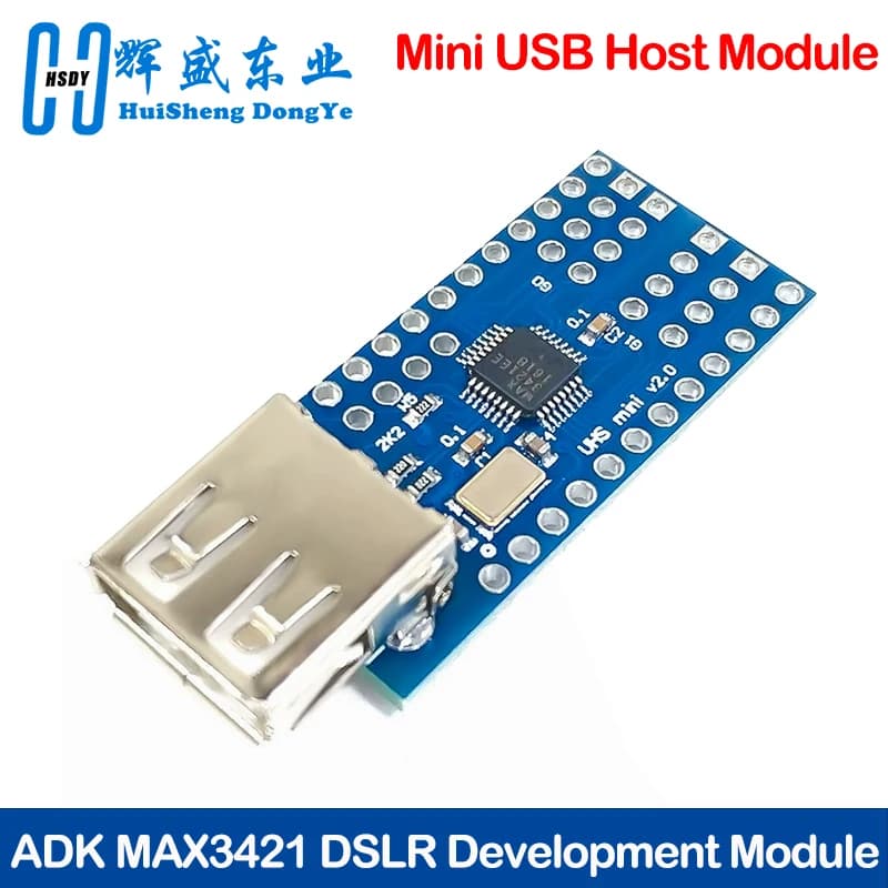 Mini USB Host Shield 2.0 Modulo ADK Modulo scheda di espansione interfaccia SPI per Arduino ADK SLR Strumento di sviluppo per Arduino