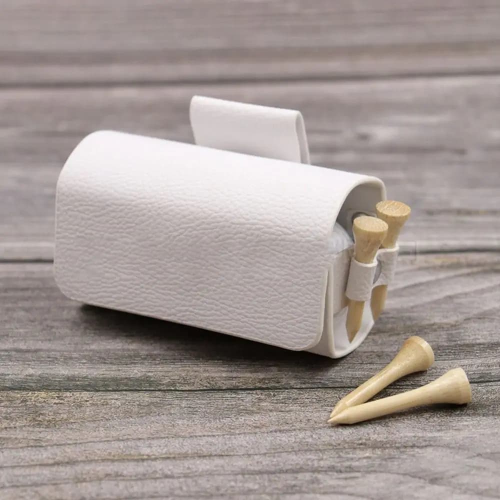 Borsa da cintura per esterni con ampio spazio, marsupio portaoggetti, borsa porta palline da golf con clip