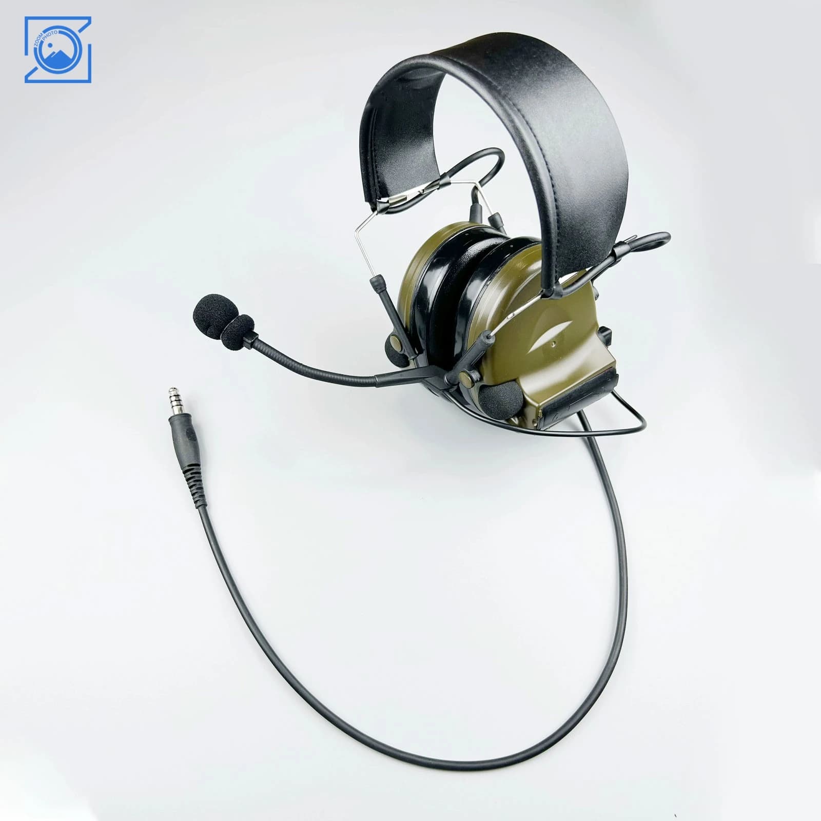 PRN Sostituzione cuffia tattica con cancellazione del rumore per walkie talkie COMTAC II PRC148 Accessorio di comunicazione di livello militare