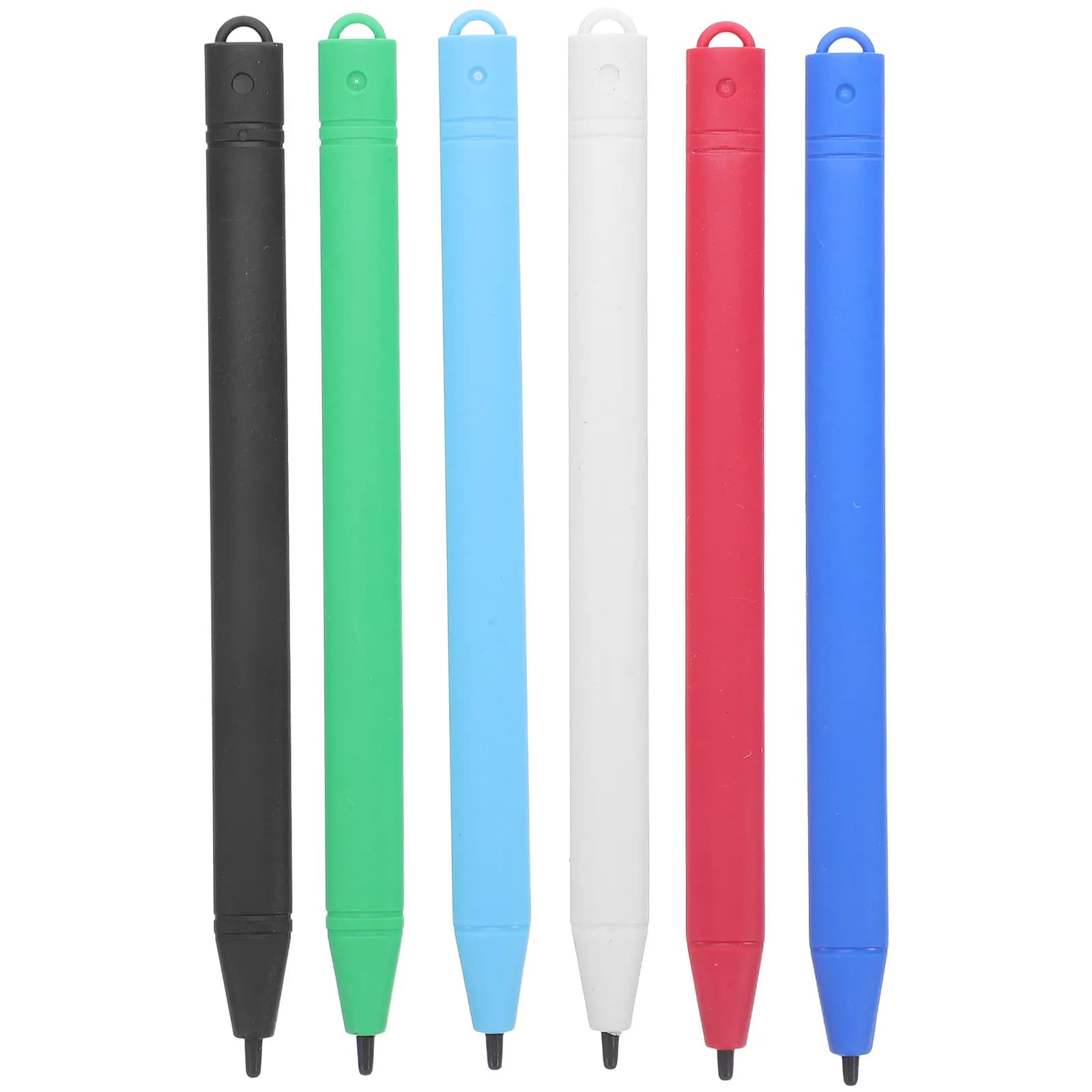 Set di 6 Penne per Tablet LCD con Impugnatura Comoda, Penne per Disegno e Scrittura per Bambini