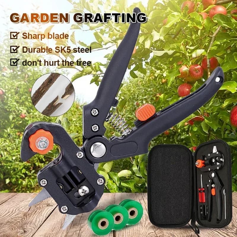 Professional pruning shears for agriculture Plants for grafting Shears for fruit tree cows Cutting knife for pruning Gardening tools kit