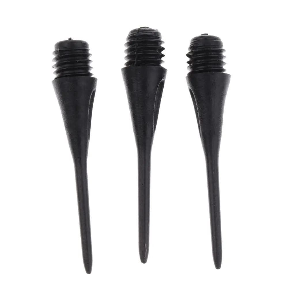 Dart Flight Soft Tips 100 Piece Plastic Dart Points Soft Tip Darts Accessory for Electronic Target