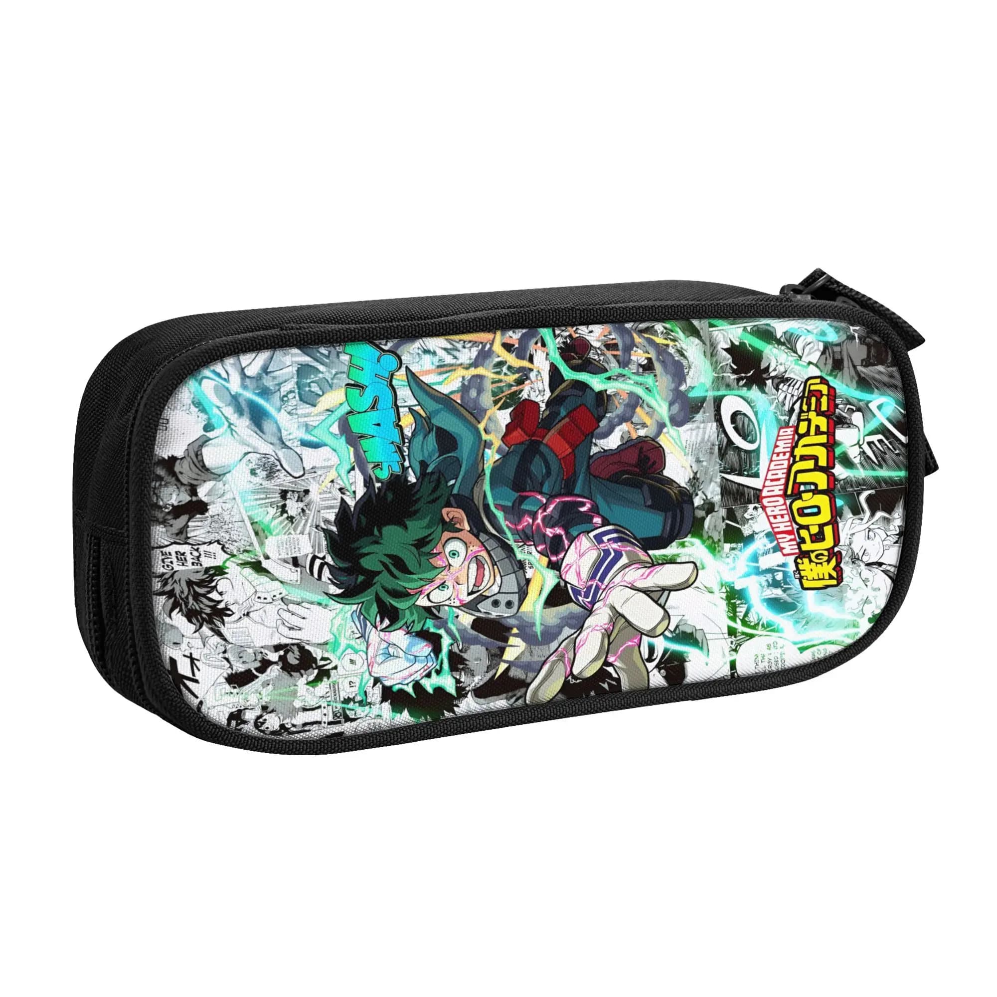 Astuccio Personalizzato Carino My Hero Academia per Ragazzi e Ragazze, Grande Portapenne Midoriya Izuku, Borsa per Cancelleria Scolastica