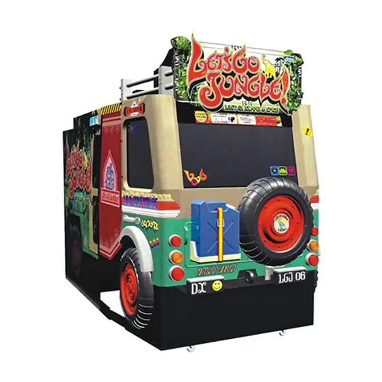 Macchina da Gioco Arcade a Moneta per Sport Indoor: Let's Go Jungle Shooting Game per Parchi Divertimento - In Vendita (Escluso il Trasporto)
