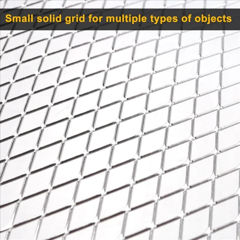 B02C-2 Pieces 8 Inch Air Frying Grid Square Three Stackable Racks, Stainless Steel Multilayer Dehydrator Grid